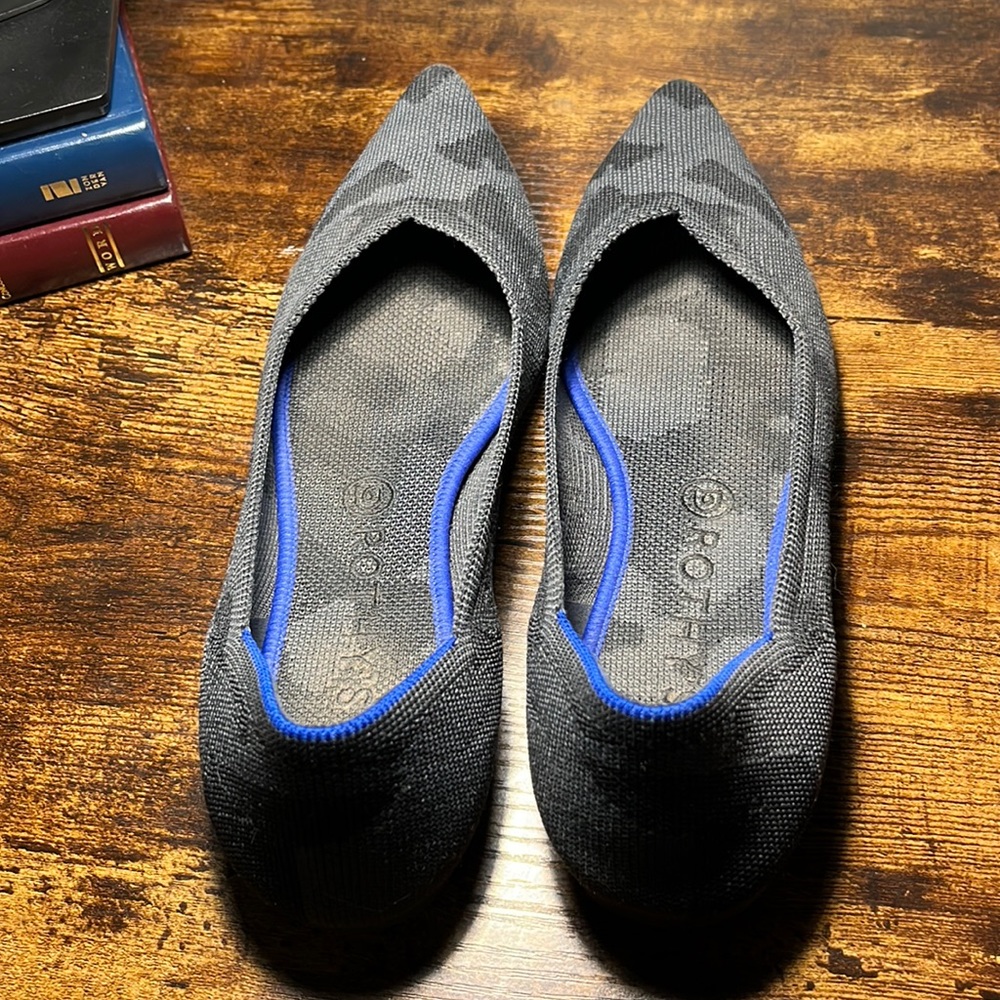 - Rothy’s Grey Camo, size 10